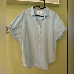 XIRENA Channing Short Sleeve shirt baby blue